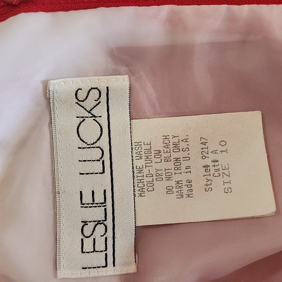 Leslie Lucks Red Polka Dot Dress - Picture 3 of 12